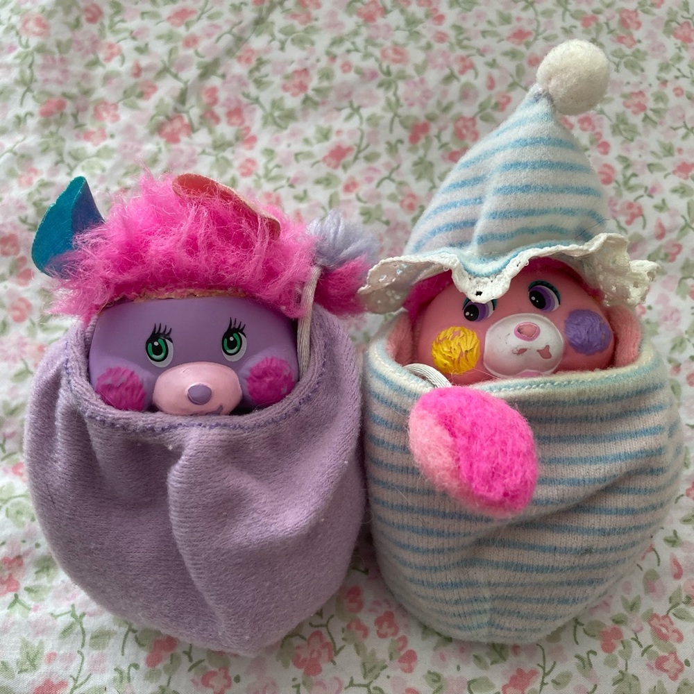 Vintage Pocket Popples Mattel 1986
